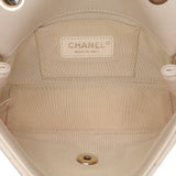 Chanel Medium Lambskin Twist Chain Enamel CC Flap