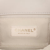 Chanel Medium Lambskin Twist Chain Enamel CC Flap