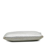 Chanel Medium Metallic Chevron Calfskin O Case Clutch