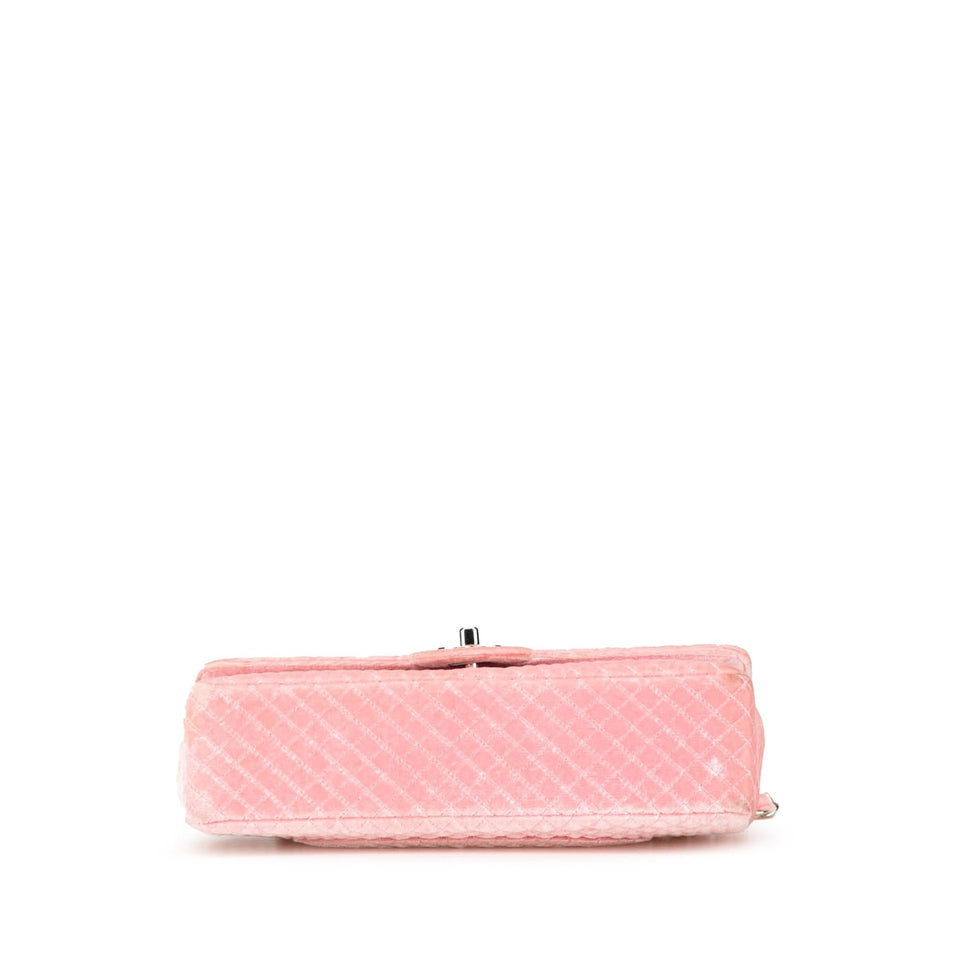 Chanel Medium Micro Quilted Velvet CC Flap