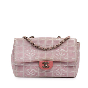 Chanel Medium New Travel Line Nylon Single Flap