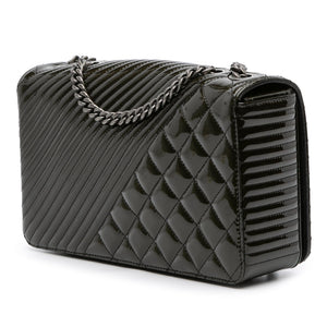 Chanel Medium Patent Coco Boy Flap
