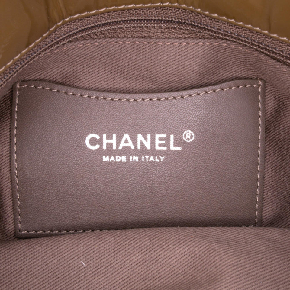 Chanel Medium Patent Just Mademoiselle Shoulder Bag