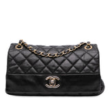 Chanel Medium Quilted Calfskin Soft Elegance Flap