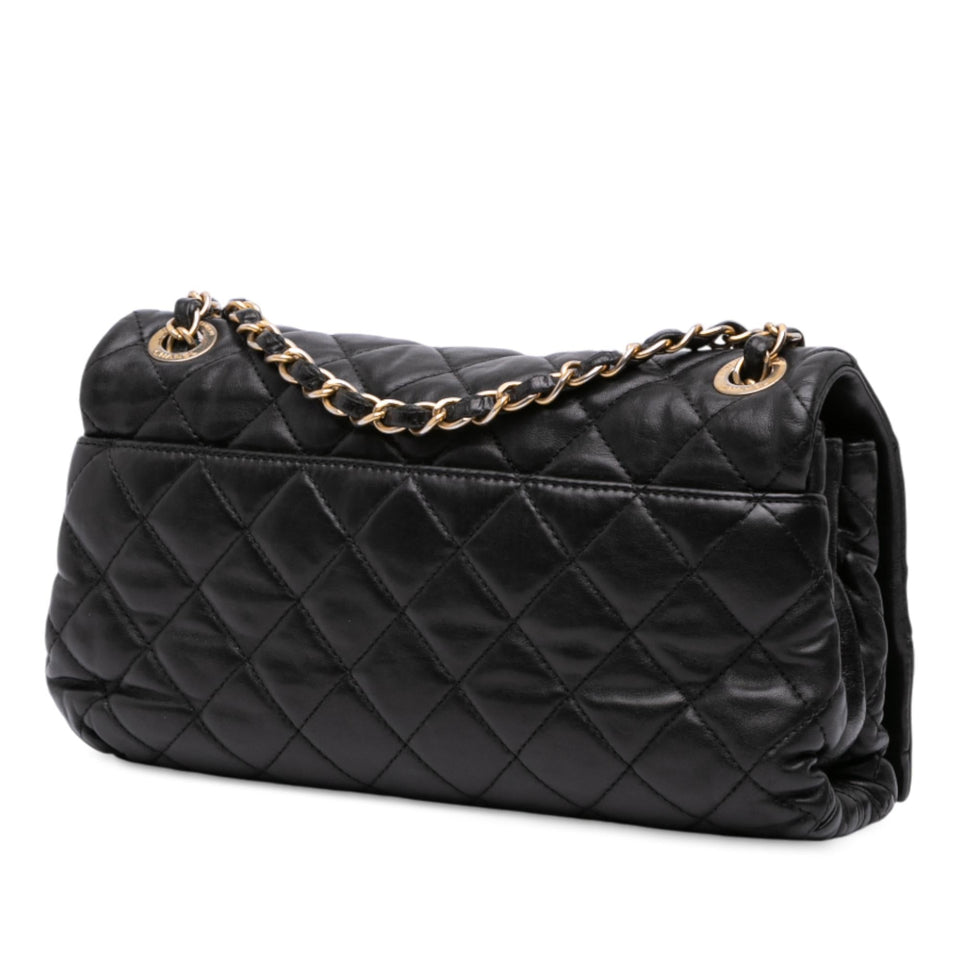 Chanel Medium Quilted Calfskin Soft Elegance Flap