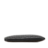 Chanel Medium Quilted Caviar Boy O Case Clutch