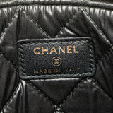 Chanel Medium Quilted Caviar Boy O Case Clutch