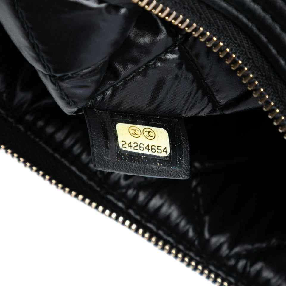 Chanel Medium Quilted Caviar Boy O Case Clutch