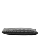 Chanel Medium Quilted Caviar Boy O Case Clutch