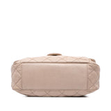 Chanel Medium Quilted Caviar Coco Pleats Messenger Flap