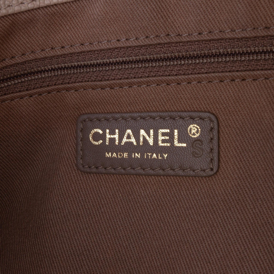 Chanel Medium Quilted Caviar Coco Pleats Messenger Flap
