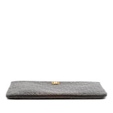 Chanel Medium Quilted Caviar O Case Clutch