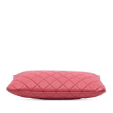 Chanel Medium Quilted Caviar O Case Clutch