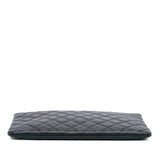 Chanel Medium Quilted Caviar O Case Clutch