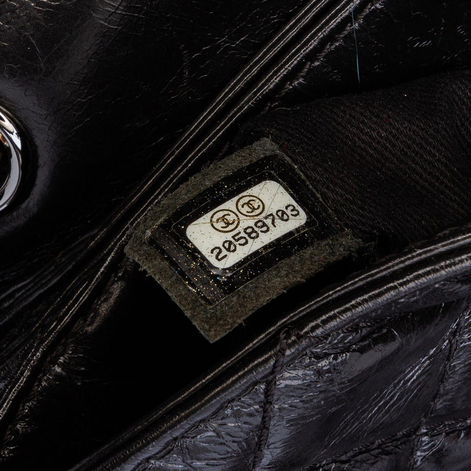 Chanel Medium Quilted Glazed Calfskin Lady Pearly Flap