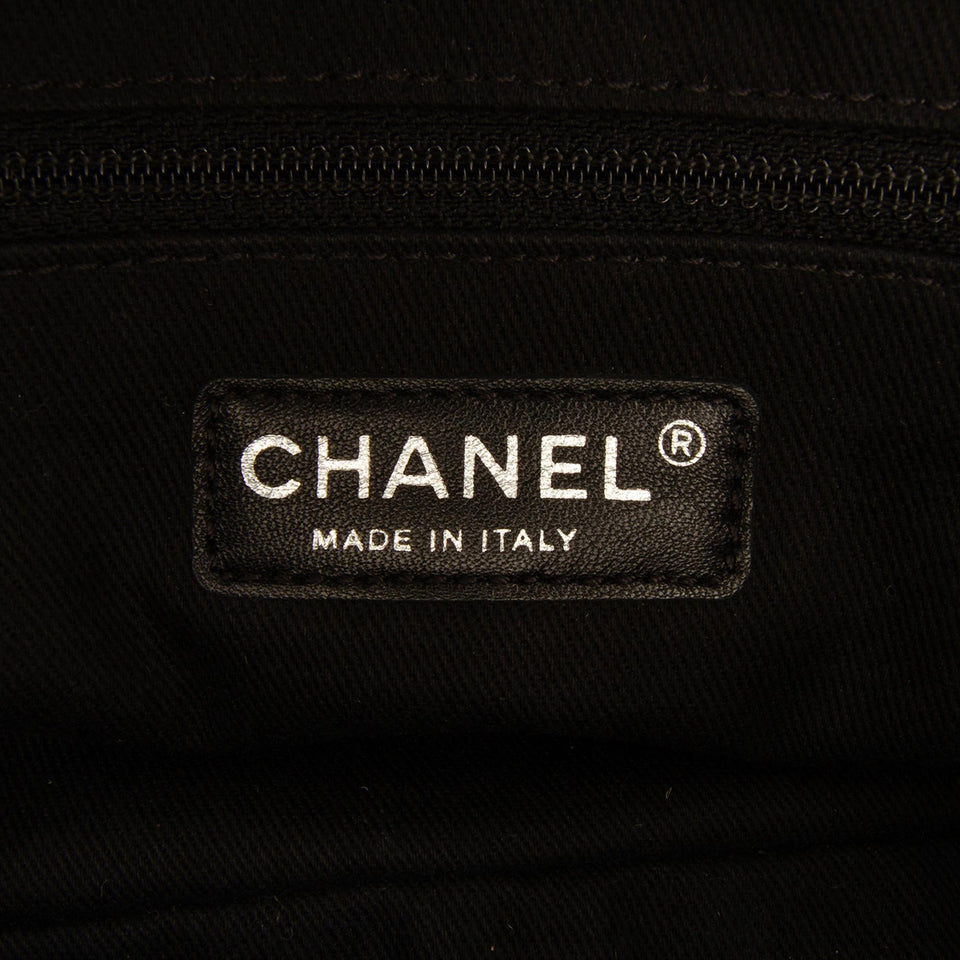 Chanel Medium Quilted Iridescent Caviar Easy Flap