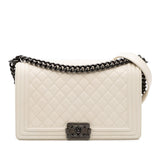 Chanel Medium Quilted Lambskin Boy Flap