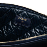 Chanel Medium Quilted Lambskin Double Stitch Tassel O Case Clutch