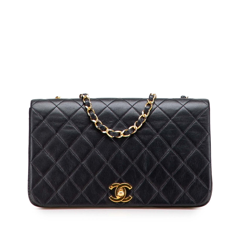 Chanel Medium Quilted Lambskin Full Flap