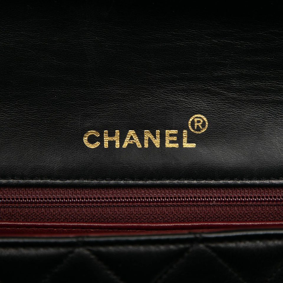 Chanel Medium Quilted Lambskin Full Flap
