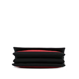 Chanel Medium Quilted Lambskin Grosgrain Two Tone Flap
