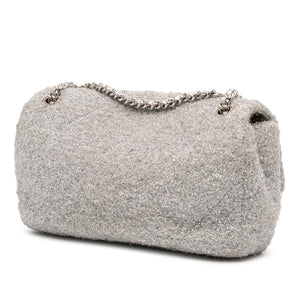 Chanel Medium Quilted Lurex Ground Control Pluto Glitter Flap