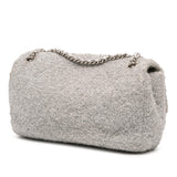 Chanel Medium Quilted Lurex Ground Control Pluto Glitter Flap