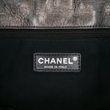 Chanel Medium Quilted Metallic Aged Calfskin Chain Me Flap