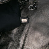 Chanel Medium Quilted Metallic Aged Calfskin Chain Me Flap