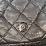 Chanel Medium Quilted Metallic Aged Calfskin Chain Me Flap