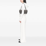Chanel Medium Quilted Metallic Aged Calfskin Chain Me Flap