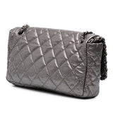 Chanel Medium Quilted Metallic Aged Calfskin Chain Me Flap