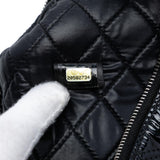 Chanel Medium Quilted Patent Double Stitch O Case Clutch