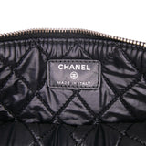 Chanel Medium Quilted Patent O Case Clutch