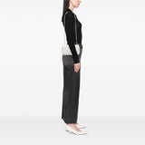 Chanel Medium Stitched Calfskin Covered CC Flap