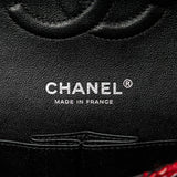 Chanel Medium Tweed Braided Charms Double Flap