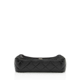 Chanel Mesh Lambskin Clutch with Chain
