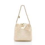 Chanel Metallic Calfskin Chanel 22 Small Shoulder Bag