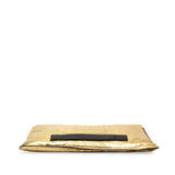 Chanel Metallic Crinkled Calfskin Feministe Mais Feminine Pouch