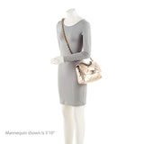 Chanel Metallic Lambskin 19 Medium Flap Shoulder Bag