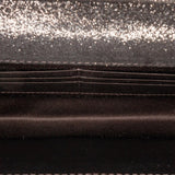 Chanel Metiers d’Art Quilted Iridescent Lambskin Tartan Button Wallet On Chain