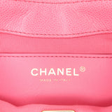 Chanel Mini CC Quilted Caviar Messenger Flap