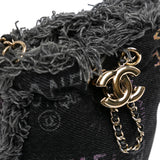 Chanel Mini Denim Mood Bucket with Chain