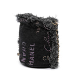 Chanel Mini Denim Mood Bucket with Chain