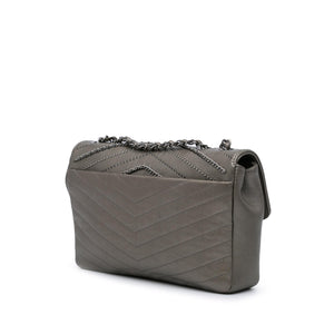Chanel Mini Embellished Calfskin Chevron Square Envelop Flap