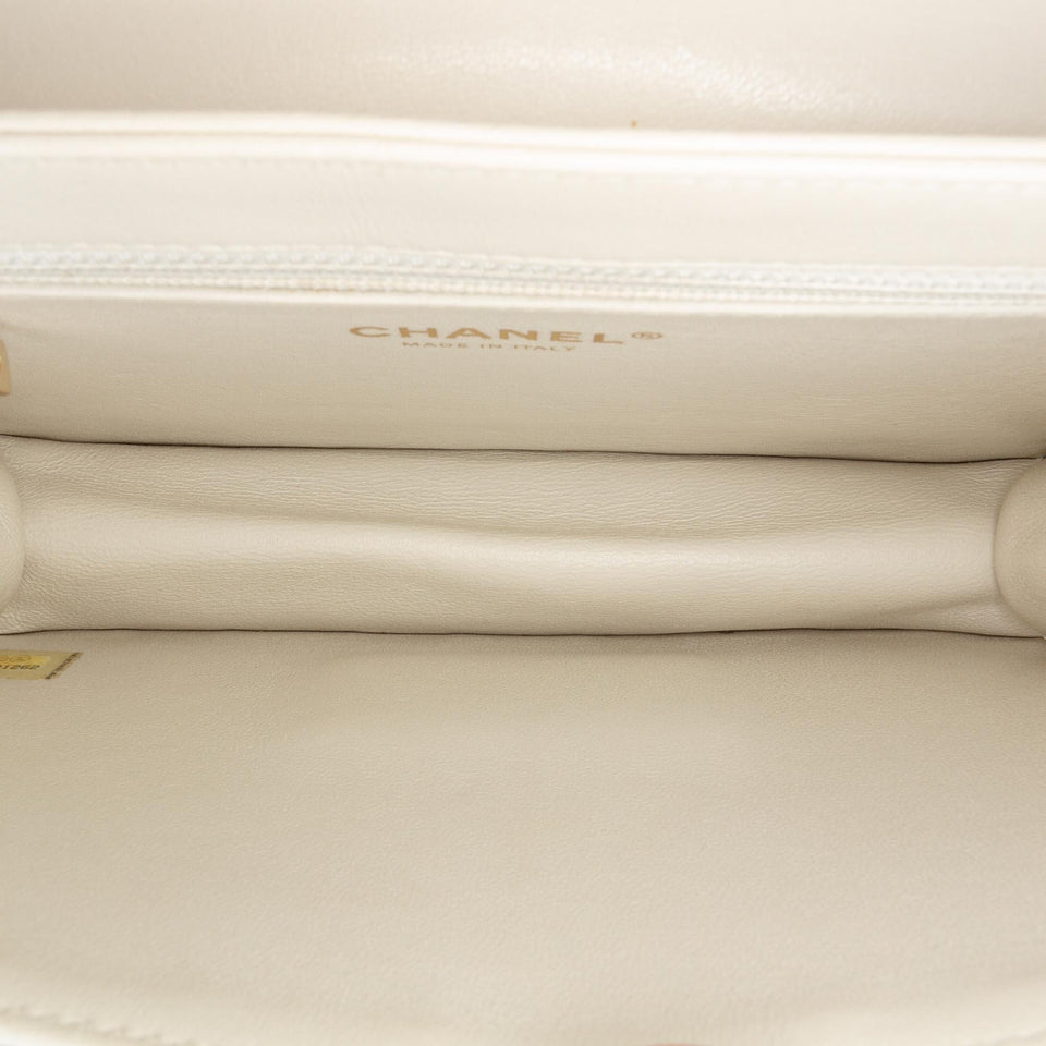 Chanel Mini Lambskin Beauty Lock Flap