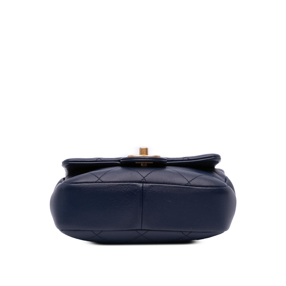 Chanel Mini Lambskin In The Loop Flap