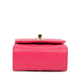Chanel Mini Lambskin Trendy CC Clutch With Chain