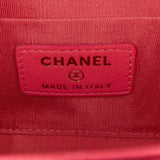 Chanel Mini Lambskin Trendy CC Clutch With Chain
