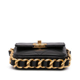 Chanel Mini Quilted Calfskin Framing Chain Flap